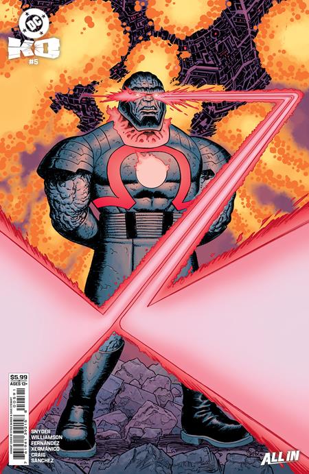 DC K.O. #5 (Of 5) Cover H Steve Skroce Darkseid