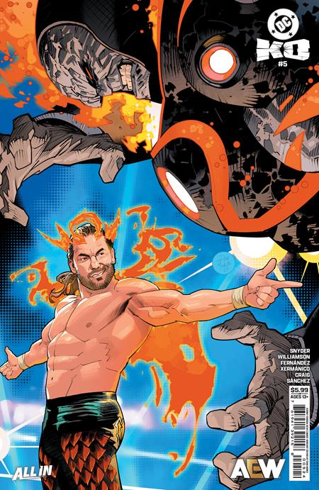 DC K.O. #5 (Of 5) Cover J Dan Mora DC Aew Cameo
