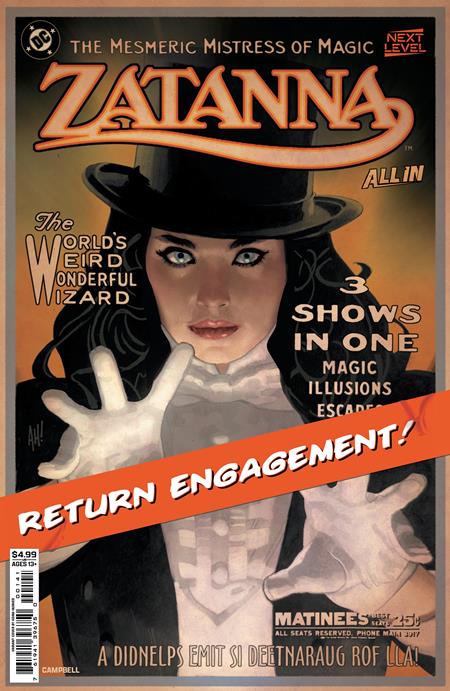 Zatanna (2026) #1 Cover C Adam Hughes