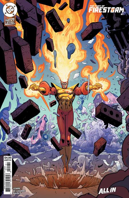 Fury Of Firestorm #1 Cover B Riley Rossmo