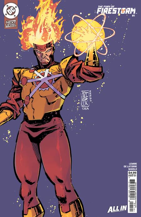 Fury Of Firestorm #1 Cover D Jorge Corona Next Level