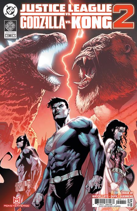 Justice League vs Godzilla vs Kong 2 #1 Cover A Duce