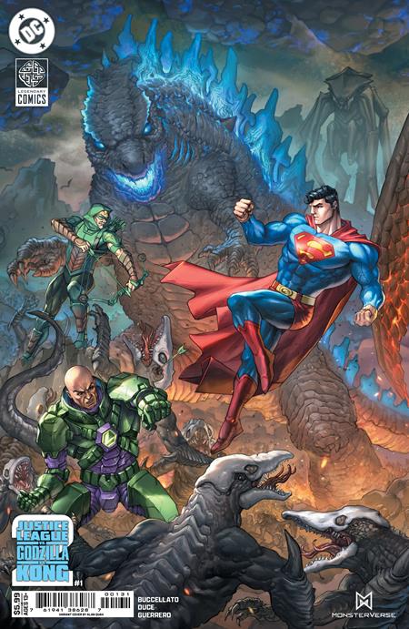 Justice League vs Godzilla vs Kong 2 #1 Cover C Quah Variant