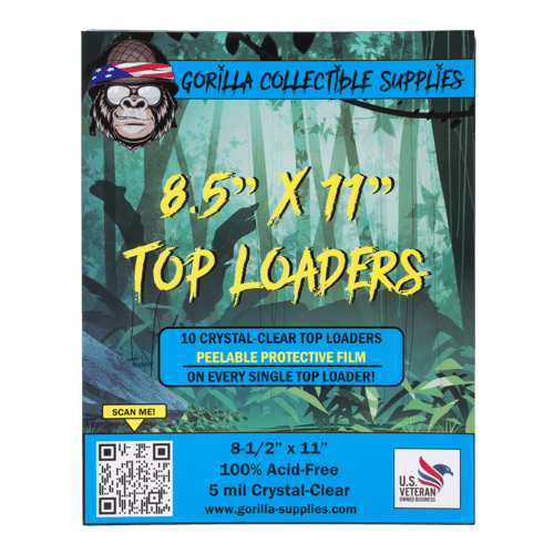 8.5x11 Print Toploaders