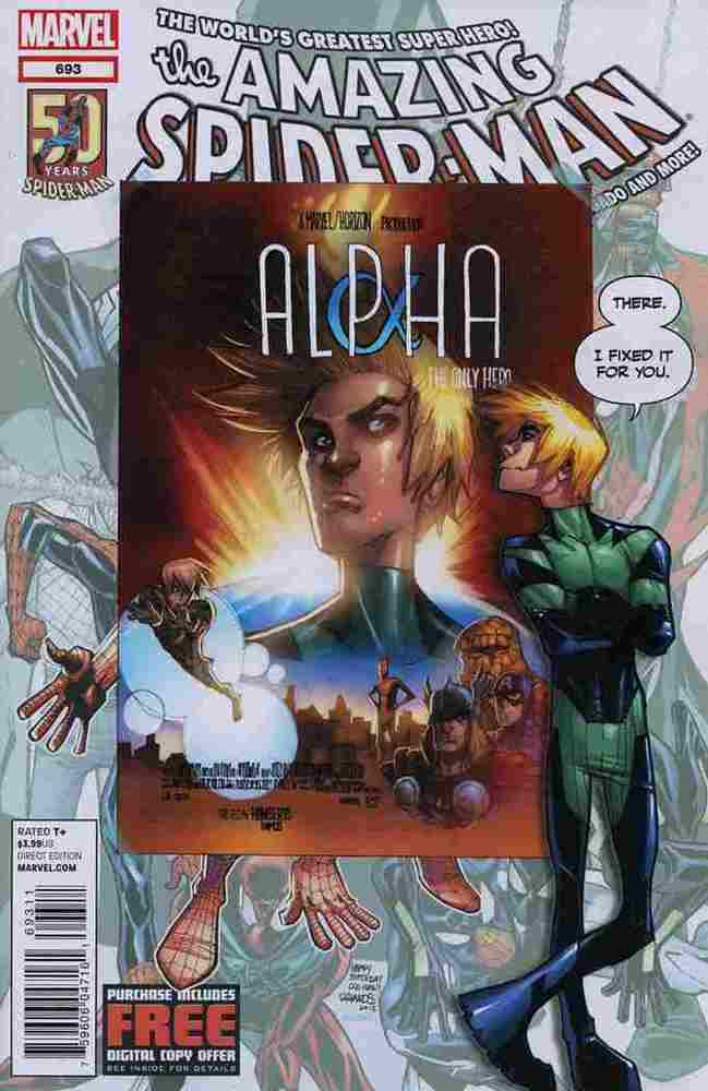 Amazing Spider-Man #693 Humberto Ramos Main