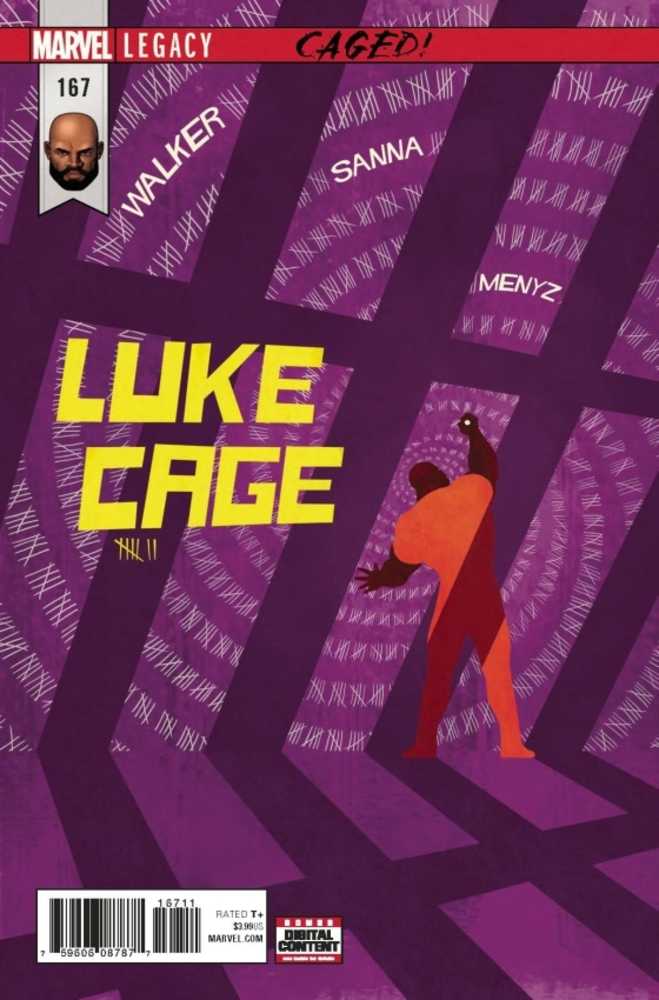 Luke Cage #167 Rahzzah Main Caged PT 2
