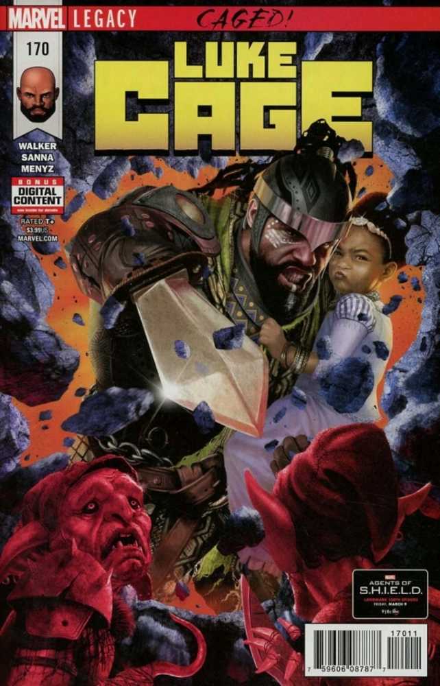 Luke Cage #170 Rahzzah Main Caged PT 5