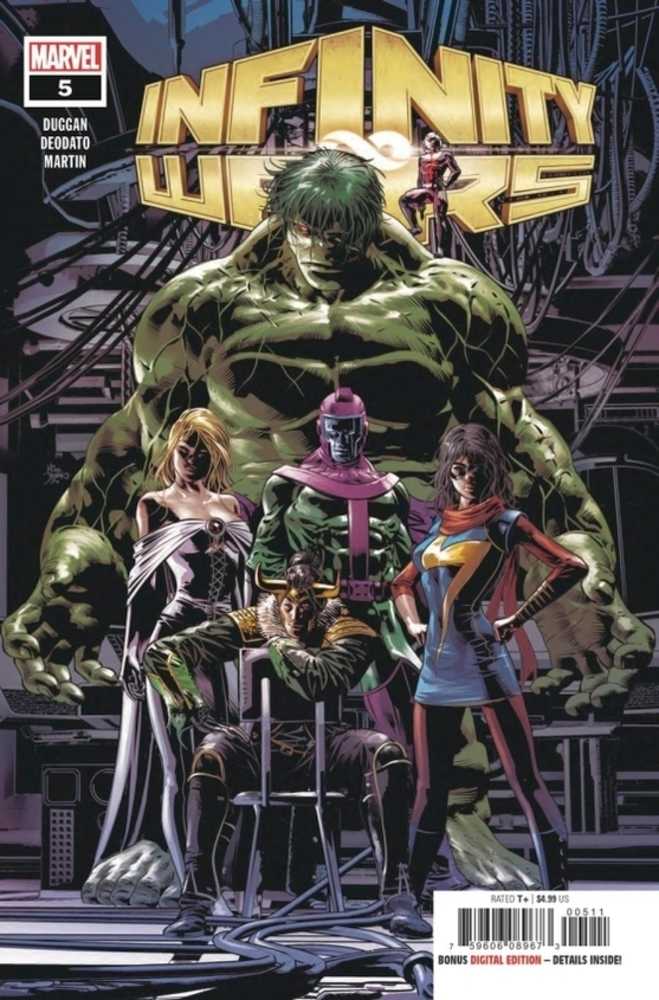 Infinity Wars #5 (Of 6) Mike Deodato Jr. Main