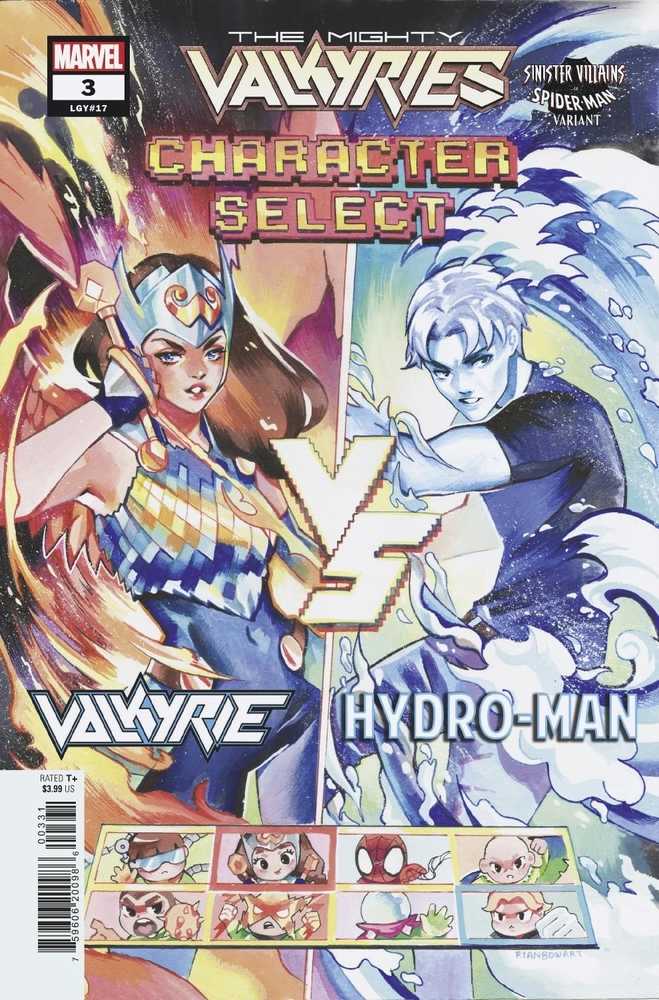 Mighty Valkyries #3 (Of 5) Gonzales Spider-Man Villains Variant