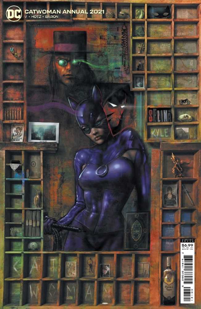 Catwoman 2021 Annual #1 Cover B Liam Sharp Variant