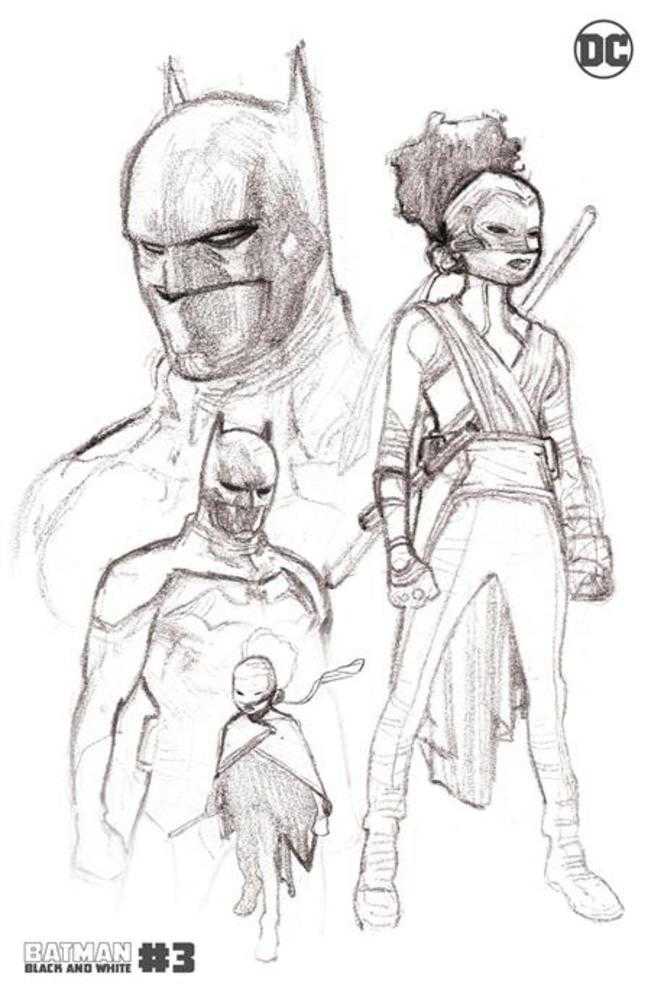 Batman Black And White #3 (Of 6) Joshua Middleton 2nd Print
