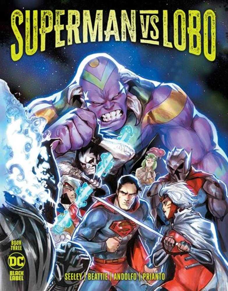 Superman vs Lobo #3 (Of 3) Cover A Mirka Andolfo