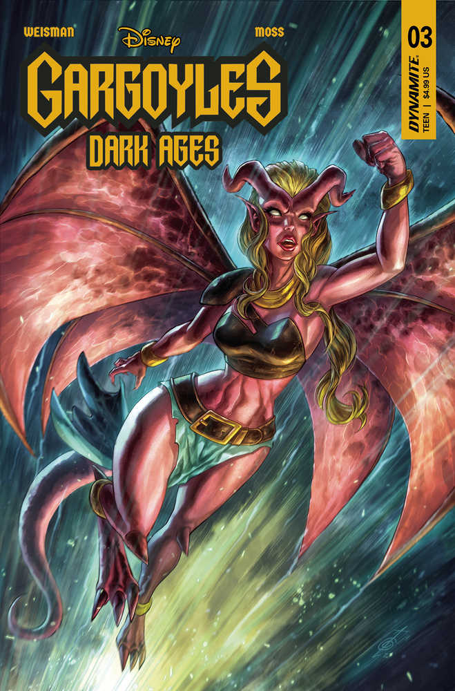 Gargoyles Dark Ages #3 Cover B Quah Dynamite