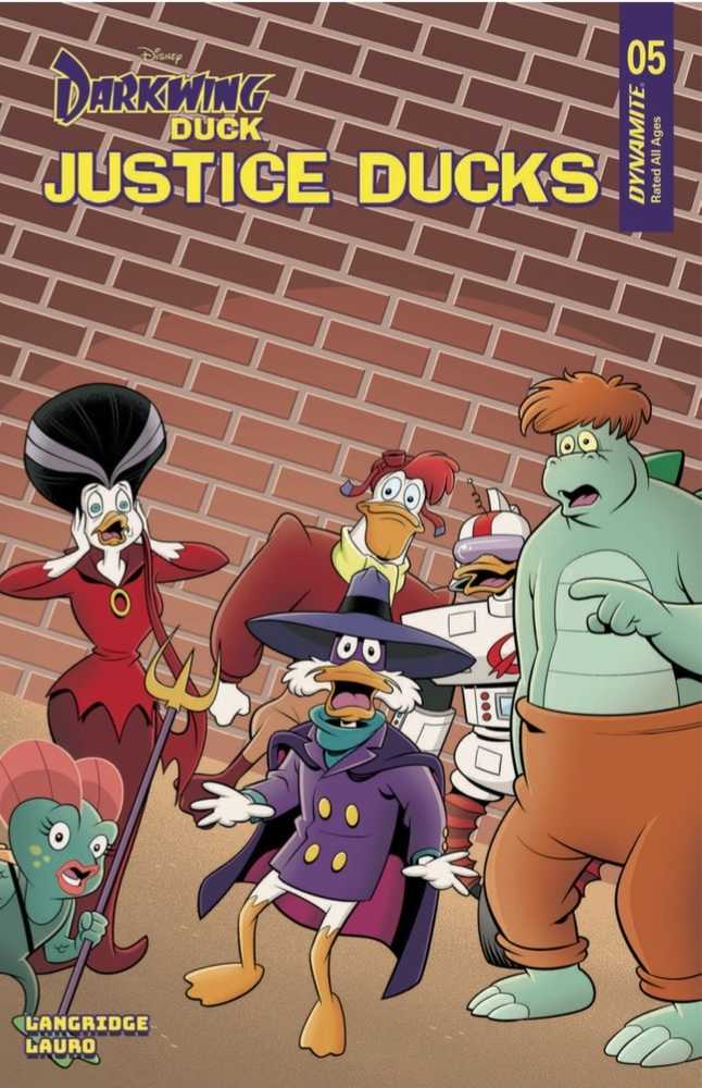 Darkwing Duck
Justice Ducks #5 Cover B Langridge (Dynamite 2024)