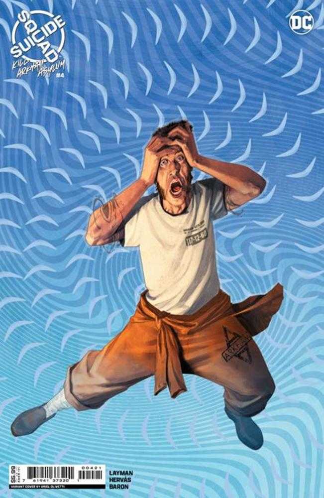 Suicide Squad Kill Arkham Asylum #4 (Of 5) Cover B Ariel Olivetti Variant (2024)