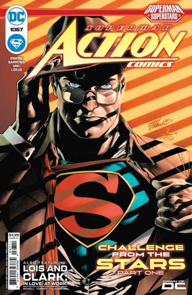 Action Comics #1067 Cover A Eddy Barrows DC Comics 2023