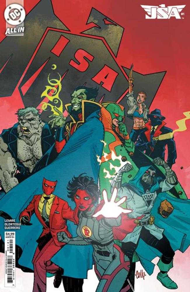 JSA #1 Cover B Cully Hamner Card Stock Variant (11/06/2024)