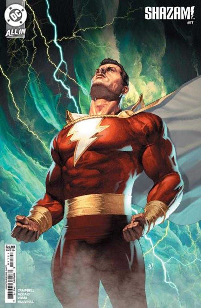 Shazam #17 Cover B Ariel Olivetti Variant (2024)