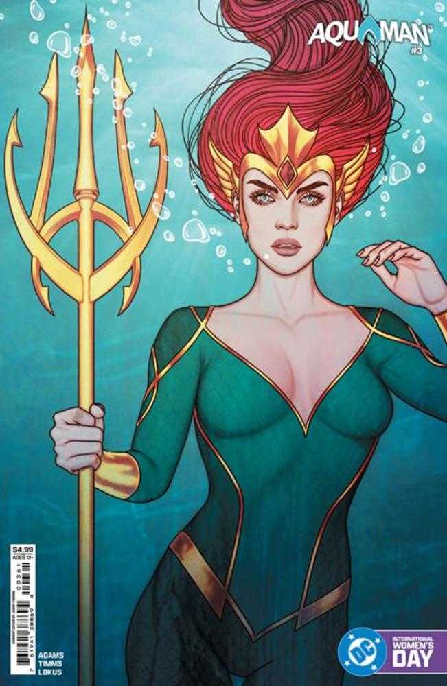 Aquaman #3 Cover E Jenny Frison International Womens Day Mera