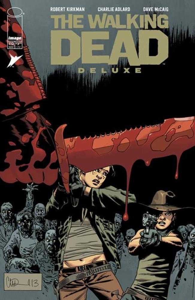 Walking Dead Deluxe #112 Cover B Charlie Adlard