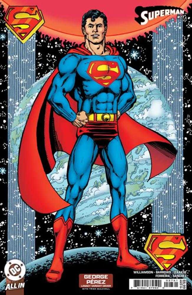 Superman #27 Cover F George Perez Legacy