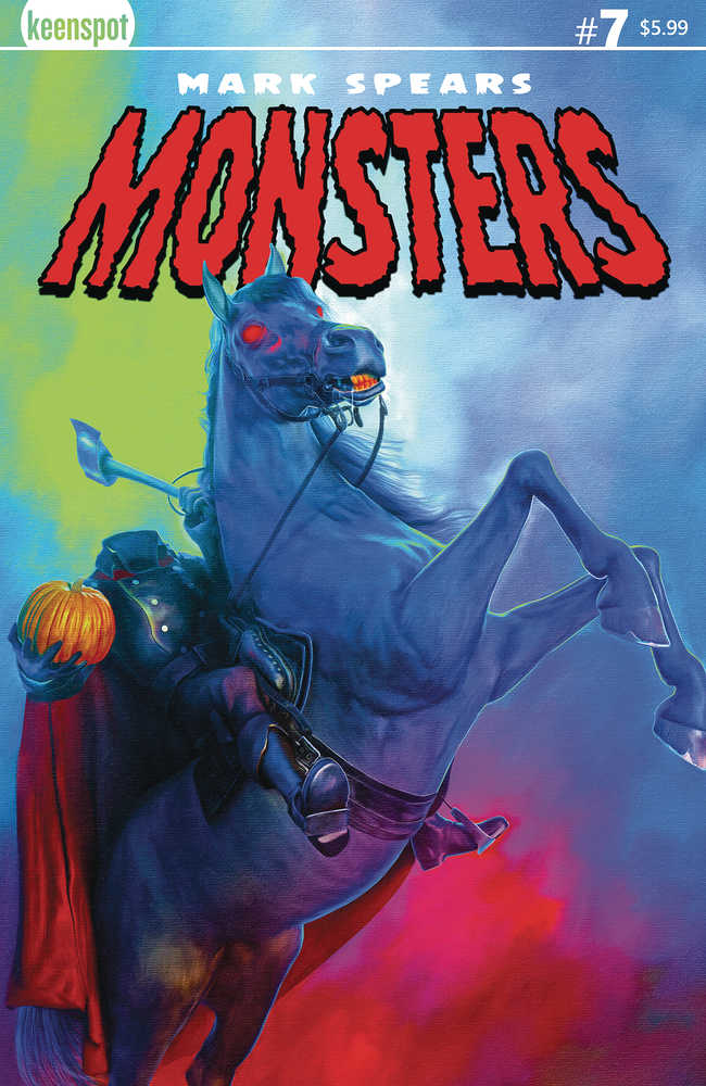 Mark Spears Monsters #7 Cover A Headless Horseman