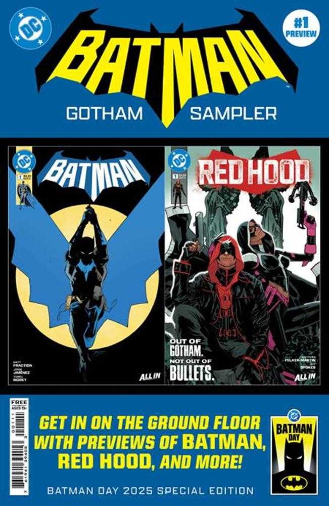 Batman Day 2025 Batman Gotham Sampler - Recalled Red Hood (09/20/25)