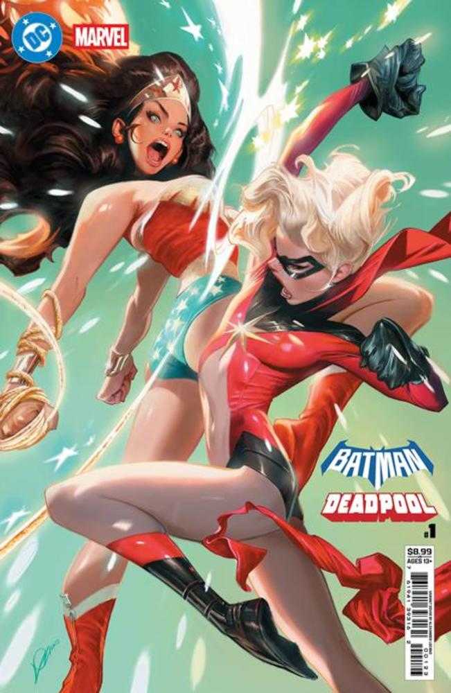 DC/Marvel Batman/Deadpool #1 CVR L Lozano Wonder Woman Marvel