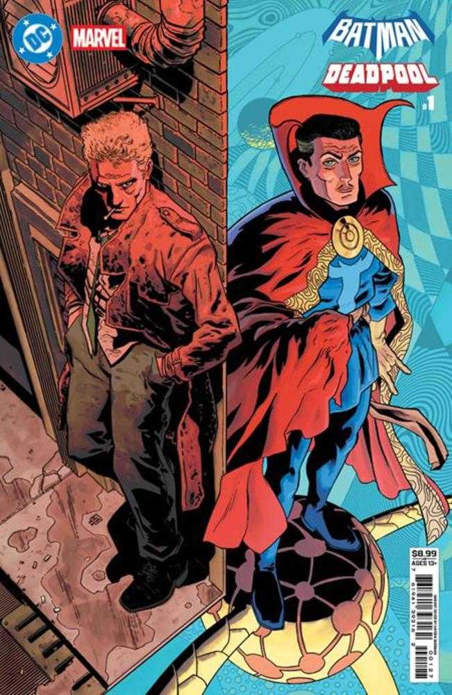 DC/Marvel Batman/Deadpool #1 CVR P Sherman Constantine