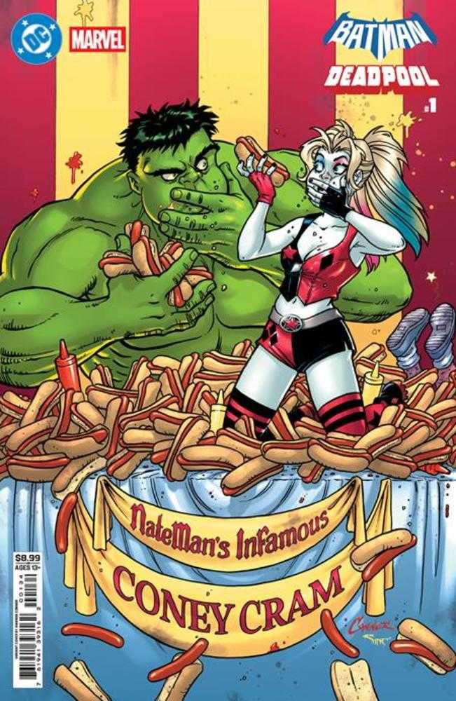 DC/Marvel Batman/Deadpool #1 CVR F Harley Quinn Hulk