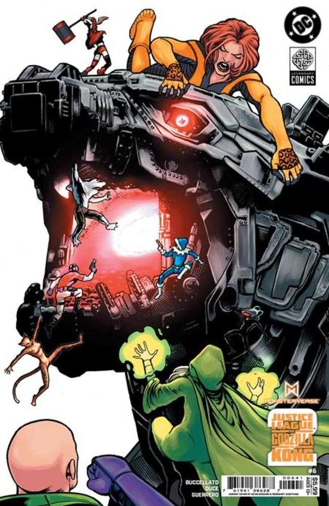 Justice League vs Godzilla vs Kong 2 #6 Cover D Kevin Maguire
