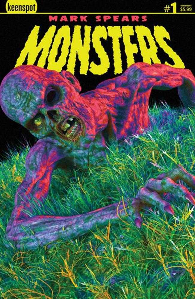 Mark Spears Monsters #1 6th Print Cover A Zombie