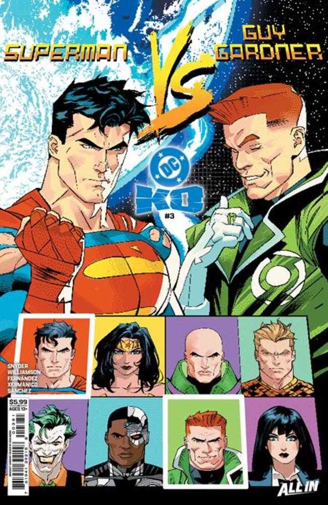 DC K.O. #3 Cover G Dan Mora Bracket