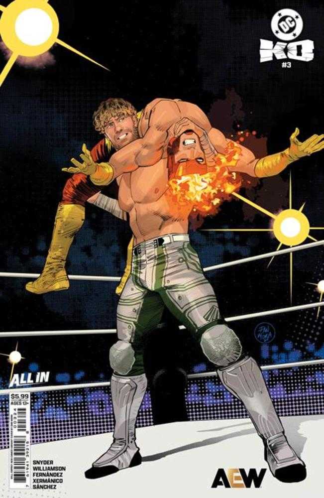 DC K.O. #3 Cover I Dan Mora Aew Cameo