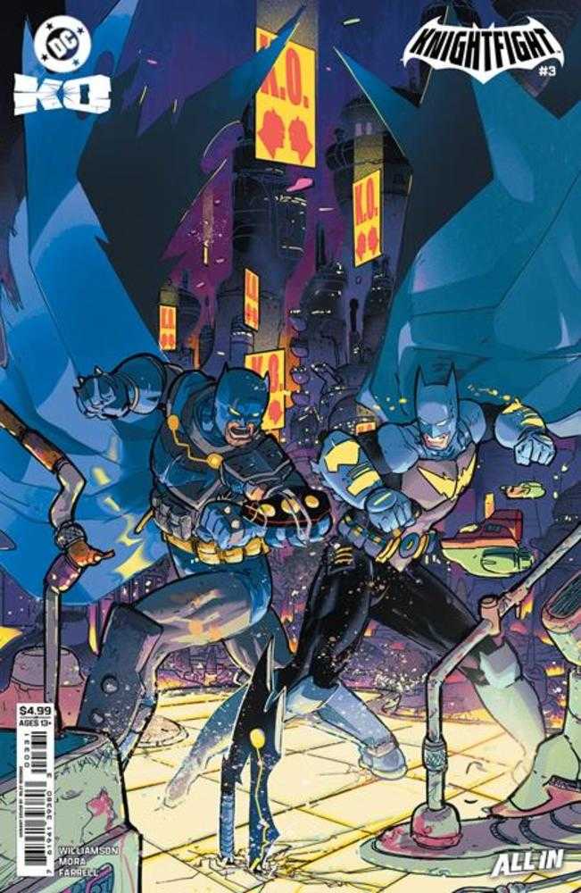 DC K.O. Knightfight #3 (Of 4) Cover D Riley Rossmo 1st Alfred Wayne