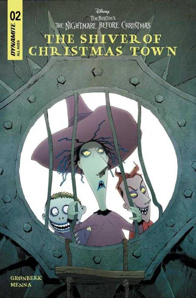 Nightmare Before Christmas The Shiver Of Christmas Town #2 Jae Lee