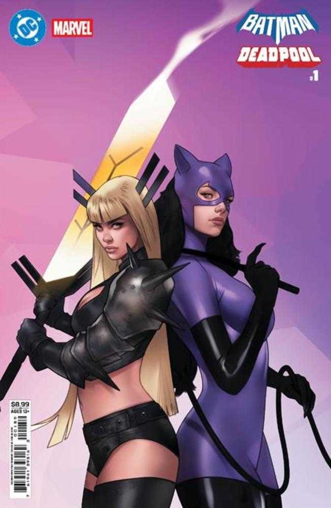 DC Marvel Batman Deadpool #1 2nd Print Cover C Ben Oliver