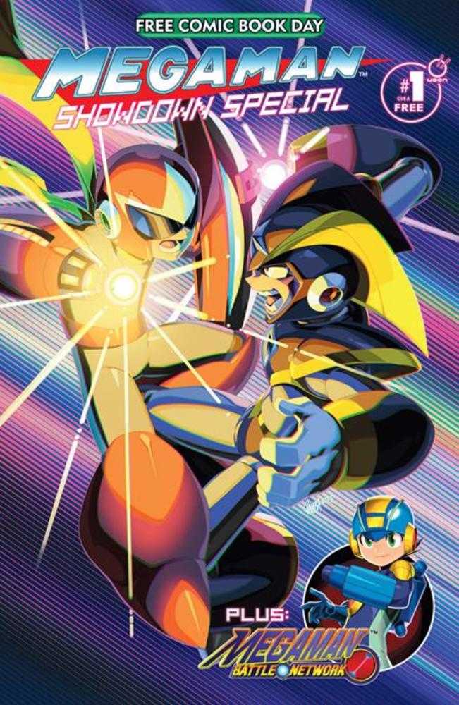 Free Comic Book Day 2026 Mega Man Showdown Special #1 Jeffrey Cruz