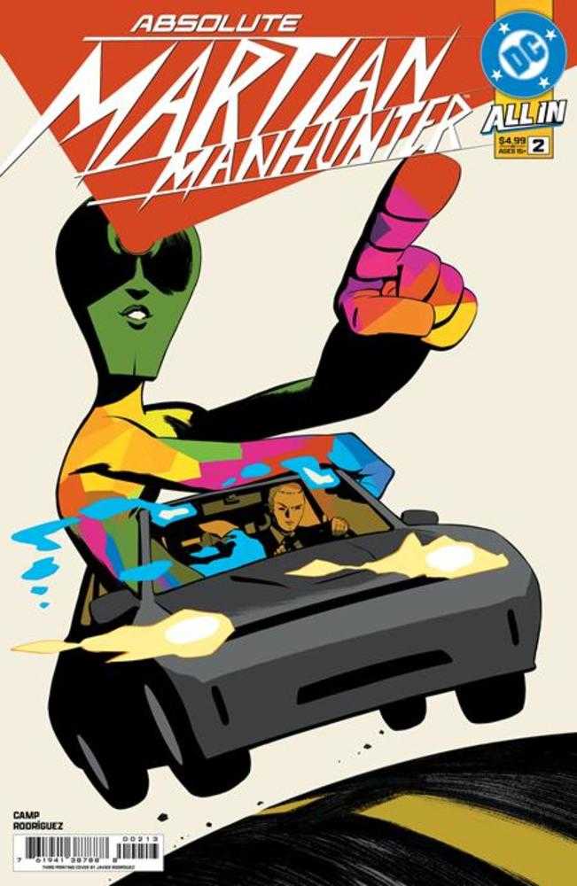 Absolute Martian Manhunter #2 Javier Rodriguez 3rd Print