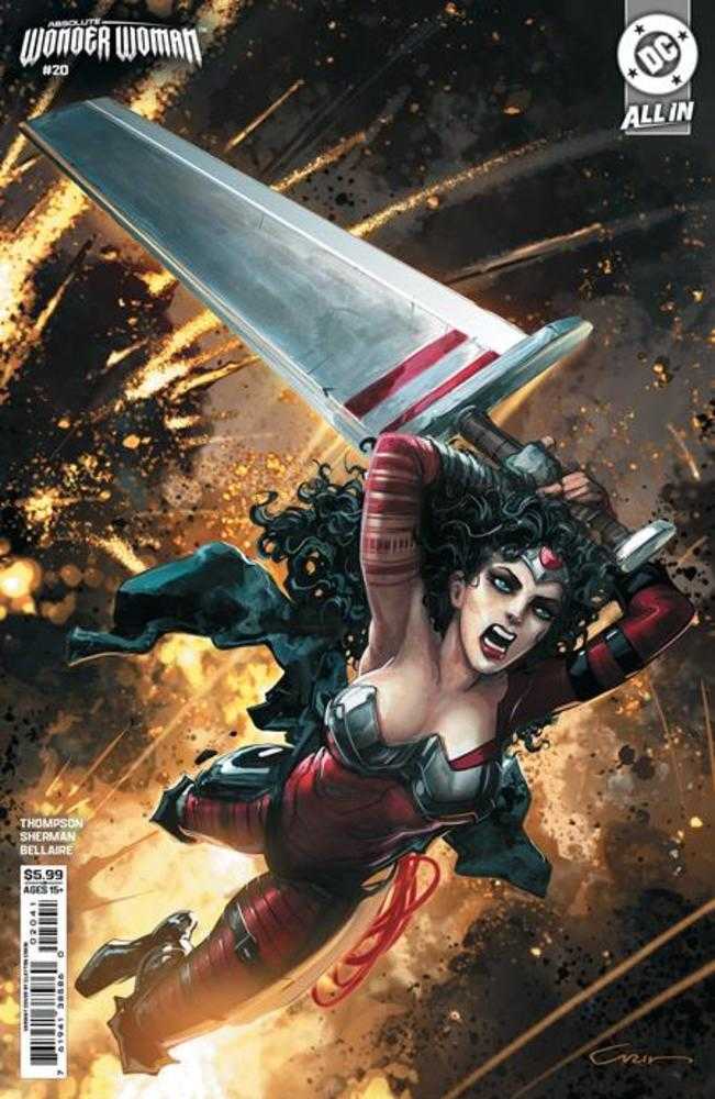 Absolute Wonder Woman #20 Cover D Clayton Crain