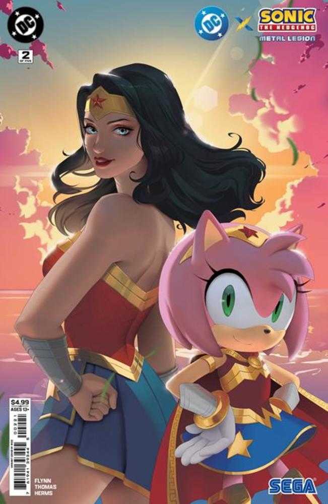 DC X Sonic The Hedgehog The Metal Legion #2 Cover B R1C0