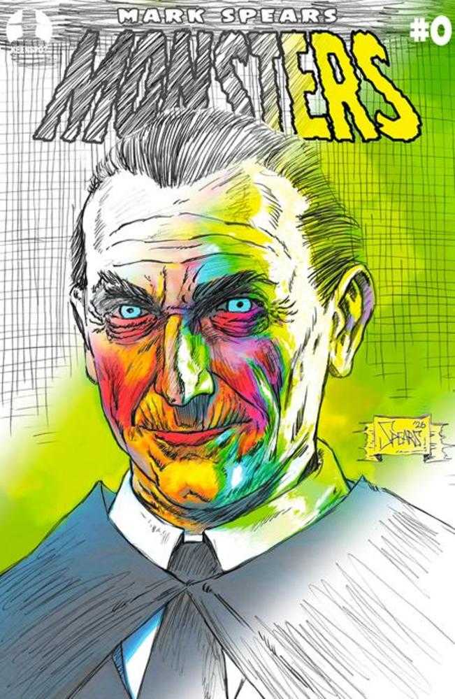 Mark Spears Monsters #0 Deluxe Edition Cover D Spears Dracula Sketch