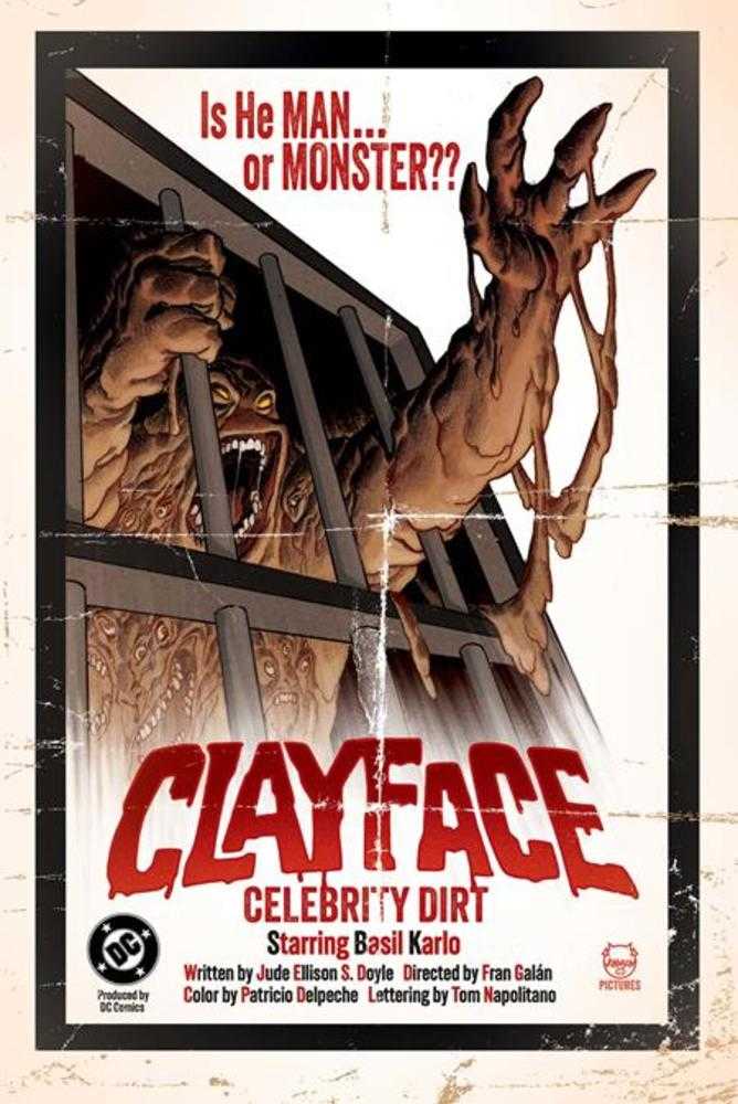 Clayface Celebrity Dirt #1 (Of 6) Cover C Dave Johnson