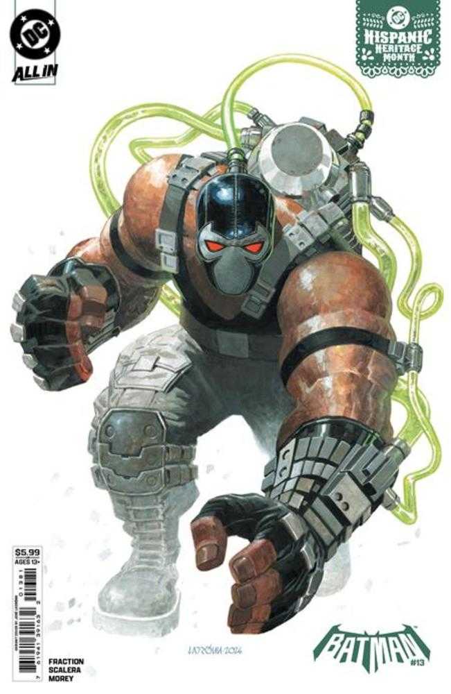 Batman #13 Cover G Jose Ladronn Hispanic Heritage (Batman Bad Seeds)