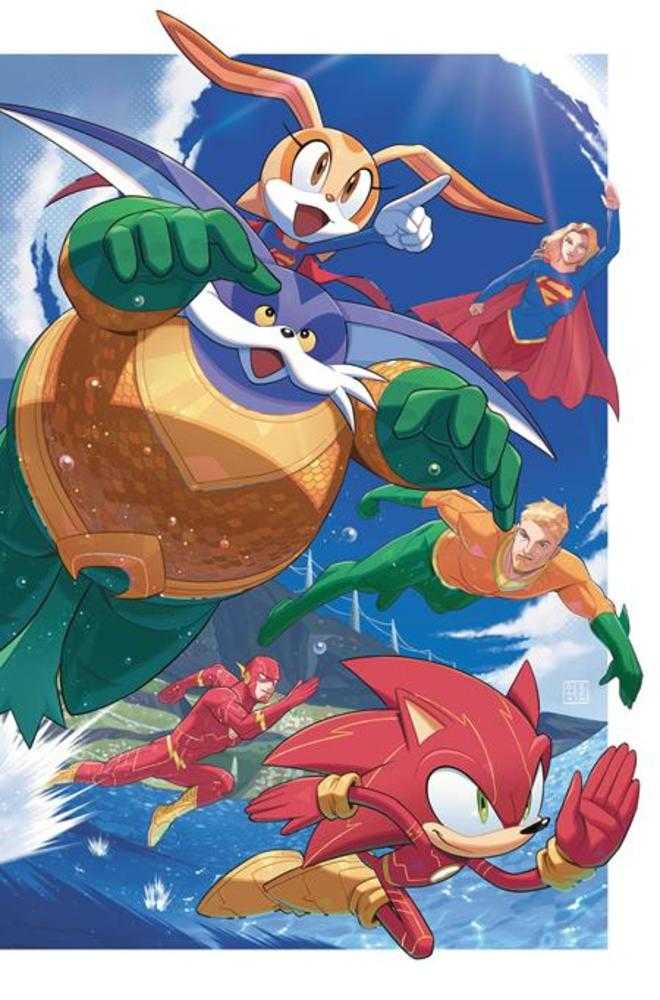 DC X Sonic The Hedgehog Metal Legion #5 (Of 5) Cover B Min Ho Kim