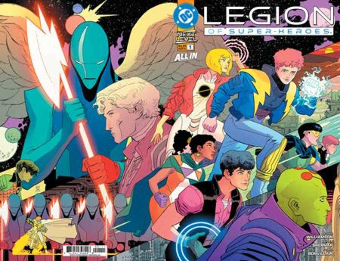 Legion Of Super Heroes #1 Cover A Hayden Sherman Wraparound