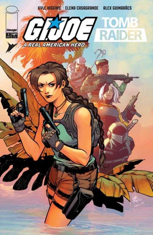 G.I. Joe / Tomb Raider #1 Cover A Elena Casagrande