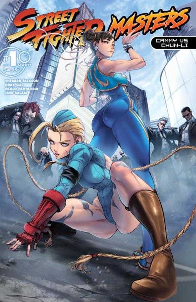 Street Fighter Masters Cammy vs Chun Li #1 Cover A Drax Gal