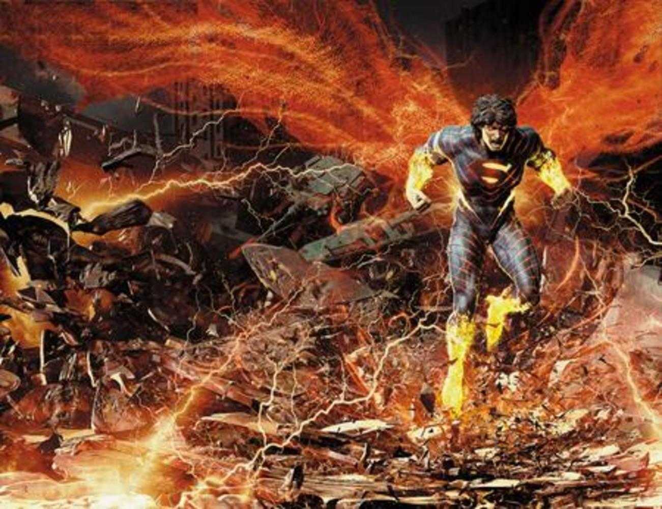 Absolute Superman #25 Barends Showcase Wraparound FOIL