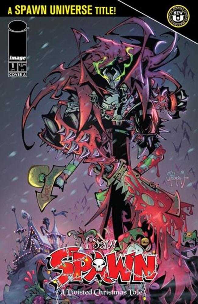 I Saw Spawn A Twisted Christmas Tale #1 Cover A Rob Sketchcraft